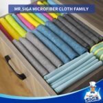 MR.SIGA Microfiber Cleaning Cloths, Streak Free Microfiber Towels, 12 Pack - Image 3