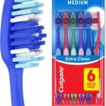 Colgate Extra Clean Medium Toothbrushes, 6 Pack