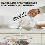 Pyrex Essentials (3-Pack) Glass Measuring Cups Set (1, 2 & 4 Cup) - Image 4