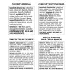 Cheez-It Cheese Crackers, Baked Snack Crackers, Lunch Snacks, Variety Pack (42 Packs) - Image 3