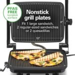 Hamilton Beach Panini Press, Sandwich Maker & Electric Indoor Grill - Image 3