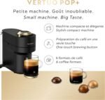 Nespresso Vertuo Pop+ Coffee & Espresso Maker by Breville, Black & Gold - Image 2