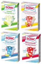 Sonic Singles To Go Sugar Free Drink Mix Variety Pack - 4 Fruity Flavors