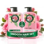 Herbal Essences Shampoo & Conditioner Set, Rose Hips - Smooth Collection, Paraben-Free, Color-Safe, Shiny Hair with Jojoba & Vitamin E, 29.2 Fl Oz Each, 2-Pack