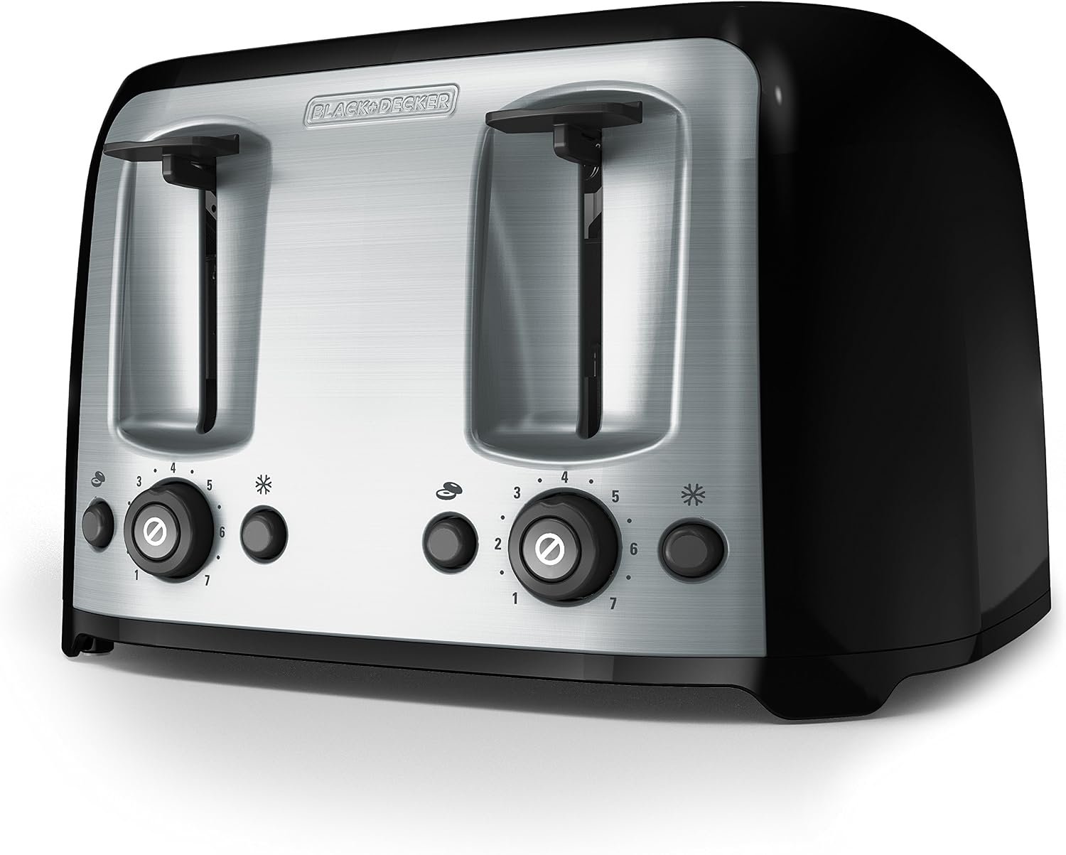 81QdNvk700L._AC_SL1500_ BLACK+DECKER 4-Slice Toaster with Extra-Wide Slots - Image 1