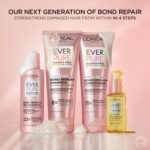 L'Oreal Paris Sulfate Free Bond Repair+ Conditioner, Hair Conditioner with Bond + Amino Acid Complex, Strengthens and Repairs Damaged or Color Treated Hair, EverPure, 23 Fl Oz (Packaging May Vary) - Image 3