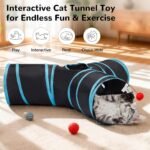 Tempcore Pet Tunnel Tube Cat Toys, Cat Tunnels for Indoor Cats - Image 3
