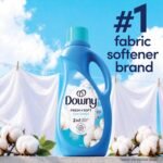 Downy Soft, 2 in 1 Soft and Fresh Liquid Fabric Softener, Cool Cotton, 100 fl oz, 136 Loads, Fabric Conditioner Liquid provides softness and freshness for fabrics - Image 5
