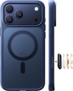 TORRAS Stronger Magnetic & Shockproof for iPhone 17 Pro Max Case Deep Blue