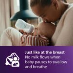 Philips Avent Natural Baby Bottles, Medium Flow, 9 oz, BPA-Free, 4-Pack - Image 4