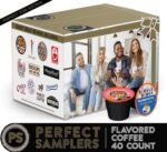 Crazy Cups Flavored Coffee Pods Variety Pack for Keurig K Cups Brewers, Assorted Flavored Coffee Sampler, 40 Count - Image 3