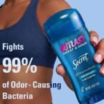Secret Outlast Antiperspirant Deodorant for Women, 72hr Sweat & Odor Protection, PH Balancing Minerals, Pro-Hyaluronic Acid, Clear Gel, Completely Clean Scent, 2.6 oz (Pack of 2) - Image 3