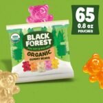 Black Forest USDA Organic Gummy Bears - 65 Pouches - .0.8Oz Each - Image 5