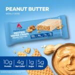 Atkins Peanut Butter Protein Wafer Crisps, 4g Net Carb, 2g Sugar, 5 Count - Image 4