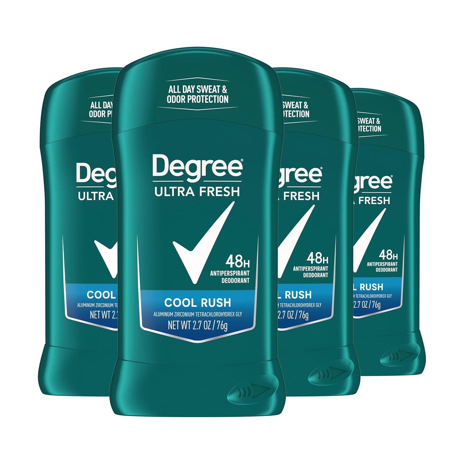 81YNRaL8gkL._SL1500_ Degree Men Ultra Fresh Antiperspirant Deodorant Stick Cool Rush, 2.6oz 4 Pk - Image 1