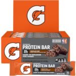 Gatorade Whey Protein Recover Bars, Chocolate Chip, 2.8 ounce bars (12 Count)