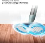 Shark Steam & Scrub Steam Mop, All-in-One Hard Floor Cleaner, Grey, S8001 - Image 2