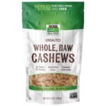 NOW Foods, Whole Cashews, Raw, Unsalted, Good source of Iron, 10 oz