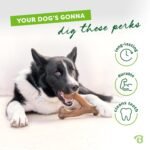 Benebone Wishbone Dog Chew Toy for Aggressive Chewers, Real Bacon, Medium - Image 3
