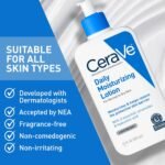 CeraVe Daily Moisturizing Lotion, Face and Body Lotion, Skin care, 19oz - Image 5