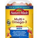 Nature Made Mens Multivitamin Gummies with Omega-3, 150 Count