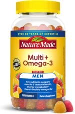 Nature Made Mens Multivitamin Gummies with Omega-3, 150 Count