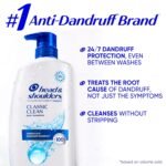 Head & Shoulders Classic Clean Anti-Dandruff Shampoo Twin Pack, 32.1 fl oz Each, 72-Hour Dandruff Protection, Safe for Everyday Use on All Hair Types - Image 2
