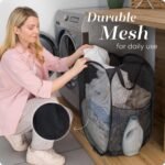 Handy Laundry Mesh Pop-Up Hamper Collapsible with Side Pocket 2-Pack - Image 5