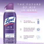 Lysol Air Sanitizer Spray, Air Freshener Alternative, Light Breeze 3-Pk - Image 4