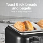Proctor Silex 4 Slice Toaster with Extra Wide Slots For Bagels - Image 3