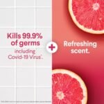 Clorox Scentiva Disinfecting Mist, Grapefruit and Orange Blossom, Refill, 16 Fl Oz Each, Pack of 3 - Image 2