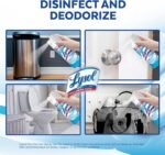 Lysol Sanitizing and Antibacterial Spray for Disinfecting & Deodorizing, Crisp Linen, 12.5 Fl Oz - Image 4