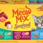 Meow Mix Seafood Favorites, Wet Food Variety Pack, 12 Cups