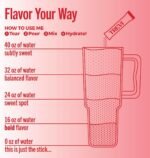 TREVI Electrolytes Powder Packets Sugar Free Hydration Sour Cherry 28 Count - Image 5