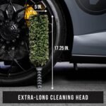 VIKING V+ Wheel Barrel Brush for Deep Wheel Cleaning, 17 Inch Length - Image 4