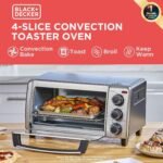 BLACK+DECKER TO1313SBD Toaster Oven, 15.47 Inch, Silver - Image 2