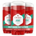 Old Spice Deodorant for Men, Aluminum Free, Sport Scent, 3.0 oz Pack of 3
