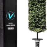 VIKING V+ Wheel Barrel Brush for Deep Wheel Cleaning, 17 Inch Length