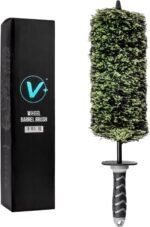 VIKING V+ Wheel Barrel Brush for Deep Wheel Cleaning, 17 Inch Length