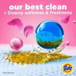 Tide Power PODs + Downy Laundry Detergent Pods, 63 Count, Soft Boosters + April Fresh - Image 2