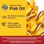 Nature Made Fish Oil Omega 3 Supplements, 1000mg Softgels, 250 Softgels - Image 3