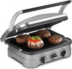 Cuisinart Panini Press and Grill, 1500W 5-in-1 Griddler, Dishwasher-Safe