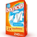 Bounce Fabric Softener Sheets, Outdoor Fresh Scent, 240 Count