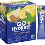 GoHydrate Sugar Free Electrolytes Powder - Iced Tea Lemonade, 30 Packs