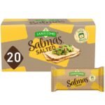 Sanissimo Salt Salmas Crackers, 20 pc / 0.63 oz Box