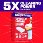 Mr. Clean Magic Eraser, All Purpose Cleaner, Cleaning Scrubber, Wall, Sneaker, Kitchen, Bathroom, Shower Cleaning Supplies, Melamine Pads, Whole Home Extra Durable, 12ct - Image 2