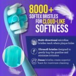 GuruNanda Butter On Gums Toothbrush, ADA Accepted Manual Toothbrushes with 8000+ Ultra Soft Softex Bristles for Sensitive & Receding Gums, Perfect for Whiter Teeth, Assorted Colors, 6 Ct - Image 3