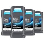 Dove Men+Care Deodorant Stick, Stain Defense Clean, 4 Count, 2.7 oz