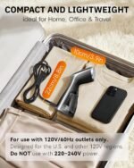OGHom Portable Travel Handheld Steamer for Clothes, Garment Wrinkle Remover - Image 5