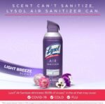 Lysol Air Sanitizer Spray, Air Freshener Alternative, Light Breeze 3-Pk - Image 3